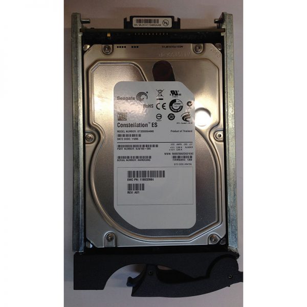 9JW168-090 - EMC 2TB 7200 RPM SATA 3.5" HDD for all CX4's, CX3-80, -40, -40C, -40F, -20, -20C, -20F,-10C series 15 bay enclosures.