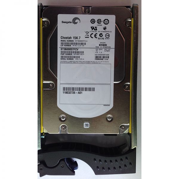 9FN007-031 - EMC 600GB 15K RPM FC 3.5" HDD for all CX4's, CX3-80, -40, -40C, -40F, -20, -20C, -20F, -10C series 15 disk enclosures