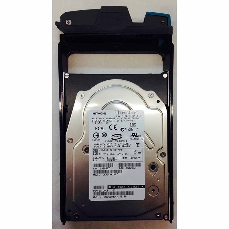 DKCF605i146KS Hitachi Data Systems 146GB 15K RPM FC 3.5″ HDD for