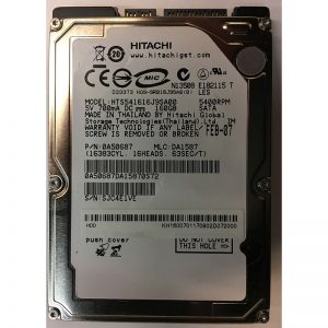 0A50687 - Hitachi 160GB 5400 RPM SATA  2.5" HDD