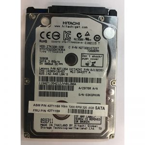 0J13233 - Hitachi 320GB 5400 RPM SATA 2.5" HDD