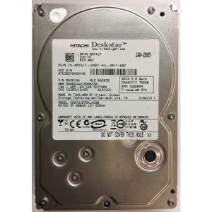 0NT417 - Dell 750GB 7200 RPM SATA 3.5" HDD