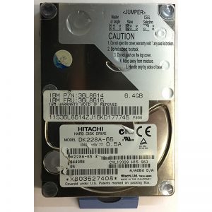 36L8614 - IBM 6.4GB 4200 RPM IDE 2.5" HDD