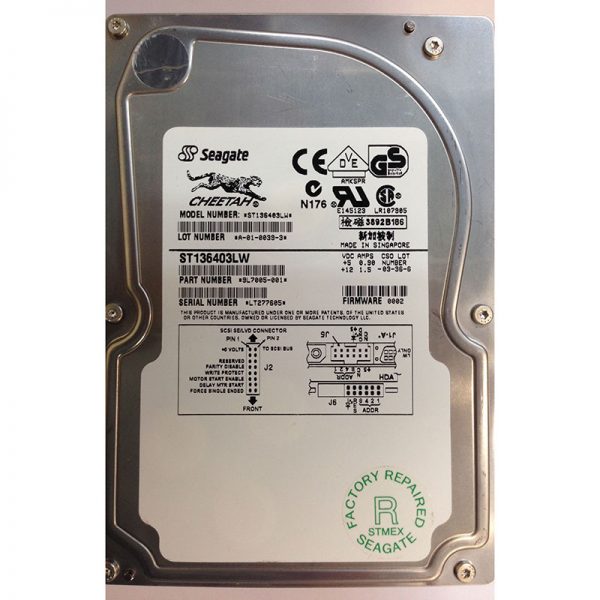 ST136403LW - Seagate 36GB 10K RPM SCSI 3.5" HDD Ultra 2 68 pin