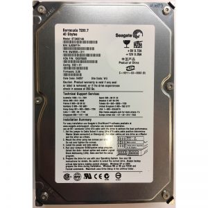 9W2005-311 - Seagate 40GB 7200 RPM IDE 3.5" HDD