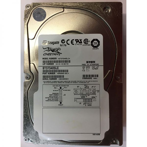 9R6006-001 - Seagate 73GB 10K RPM SCSI 3.5" HDD U160 80 Pin