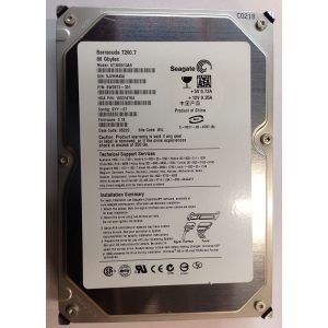 9W2812-301 - Seagate 80GB 7200 RPM SATA 3.5" HDD