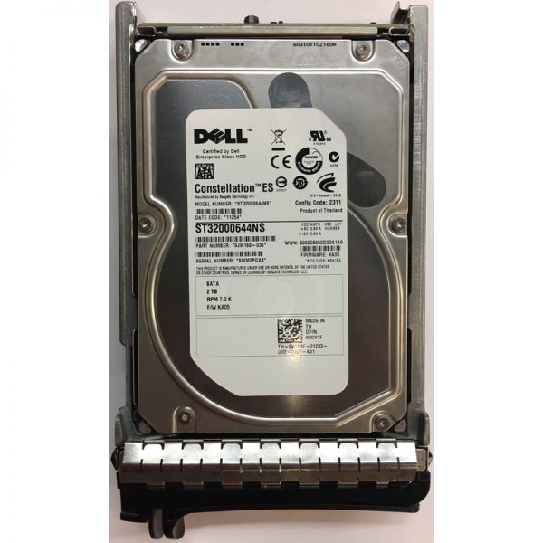 0VGY1F - Dell 2TB 7200 RPM SATA 3.5" HDD