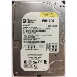 WD1200BB-98DWA0 - Western Digital 120GB 7200 RPM IDE 3.5" HDD