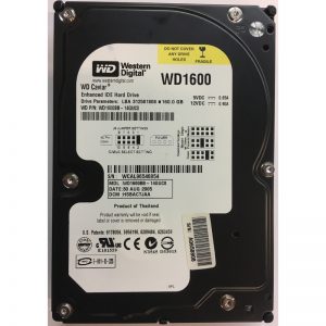 WD1600BB-14GUC0 - Western Digital 160GB 7200 RPM IDE 3.5" HDD