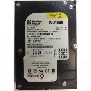 WD1600JB-00EVA0 - Western Digital 160GB 7200 RPM IDE 3.5" HDD