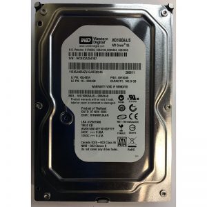 WD1600AAJS-08WAA0 - Western Digital 160GB 7200 RPM SATA 3.5" HDD