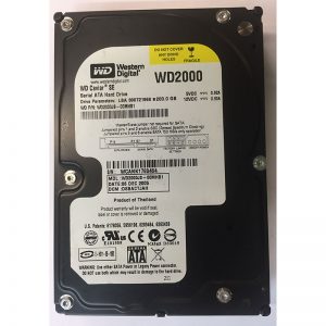 WD2000JS-00MHB1 - Western Digital 200GB 7200 RPM SATA 3.5" HDD