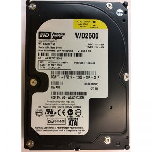 0Y2015 - Dell 250GB 7200 RPM SATA 3.5" HDD