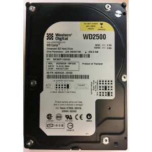 WD2500JB-00FUA0 - Western Digital 250GB 7200 RPM IDE 3.5" HDD