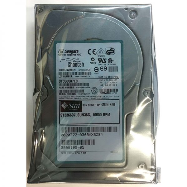 9V4006-053 - Seagate 36GB 10K RPM SCSI 3.5" HDD U320 80 pin w/ sled