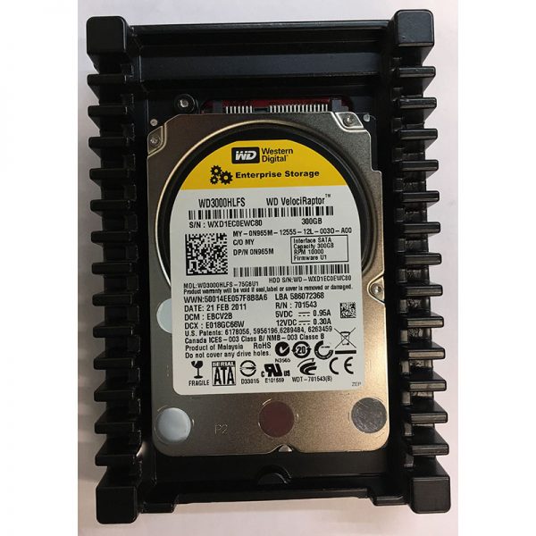 WD3000HLFS-75G6U1 - Western Digital 300GB 10K RPM SATA 3.5" HDD