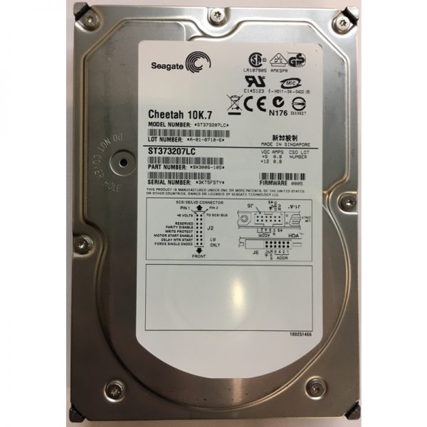 ST373207LC - Seagate 73GB 10K RPM SCSI 3.5" HDD U320 80 pin