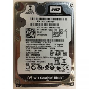 0Y19R3 - Dell 250GB 7200 RPM SATA 3.5" HDD