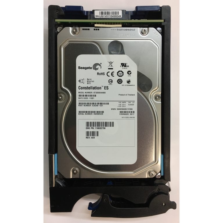 9JX248-031 – Seagate 2TB 7200 RPM SAS 3.5″ HDD for VNX 5100, 5300, 5500 ...