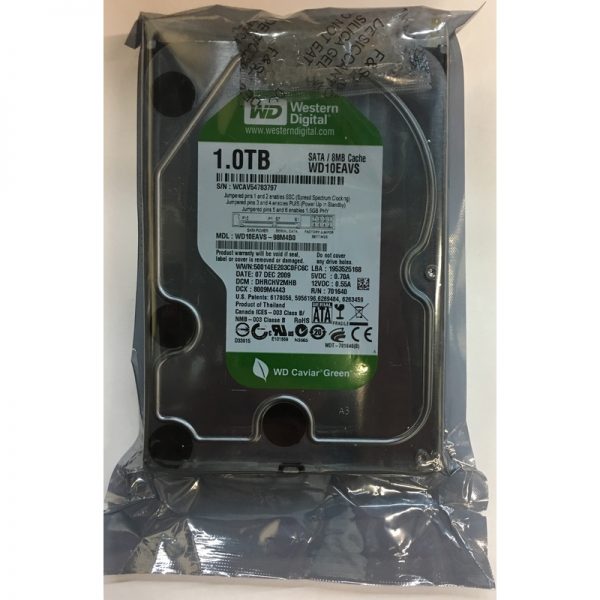 WD10EAVS - Western Digital 1TB 7200 RPM SATA 3.5" HDD