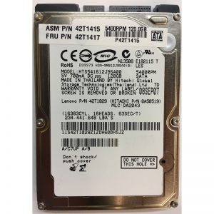 0A50519 - Hitachi 120GB 5400 RPM SATA 2.5" HDD