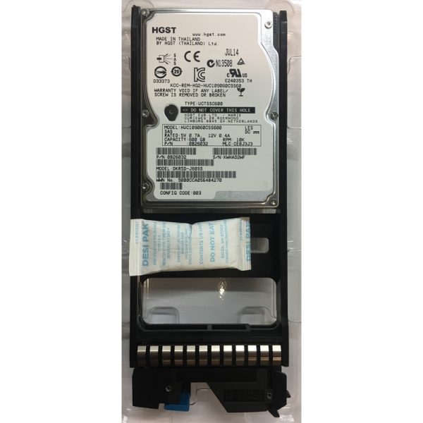 DKR5D-J600SS - Hitachi Data Systems 600GB 10K RPM SAS 2.5" HDD for VSP G200, G400, G600, G800, G1000 and DBSC