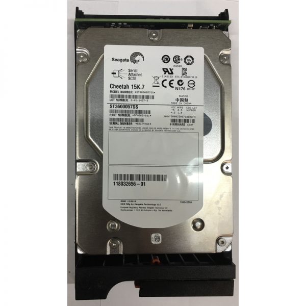 9FN066-031 - EMC 600GB 15K RPM SAS 3.5" HDD for VNXe1600, 3100, 3150 ,3200 series