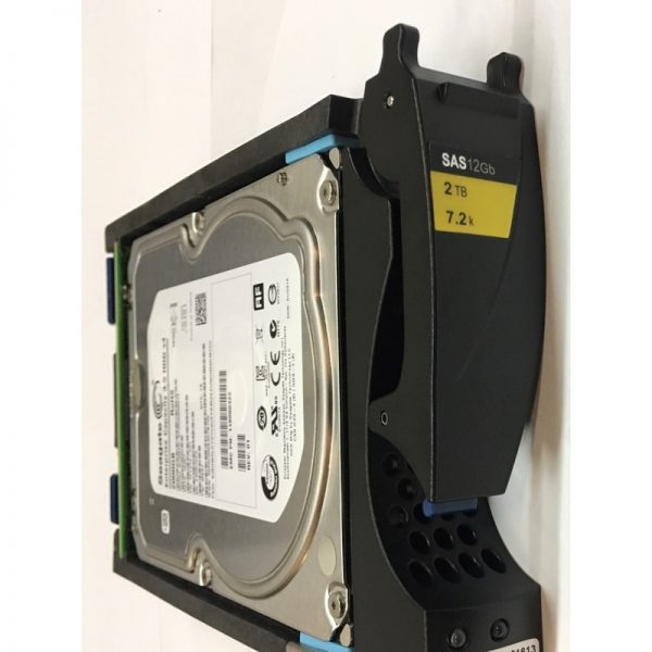 D3-VS07-2000 - EMC 2TB 7200 RPM SAS 3.5" HDD for Unity 300, 400, 500, 600 series 15 bay enclosures.