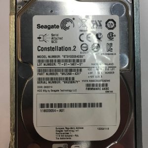 9RZ268-431 - EMC 1TB 7200 RPM SAS 2.5" HDD for VNX5200, 5400,  5600, 5800, 7600, 8000 25 disk enclosures