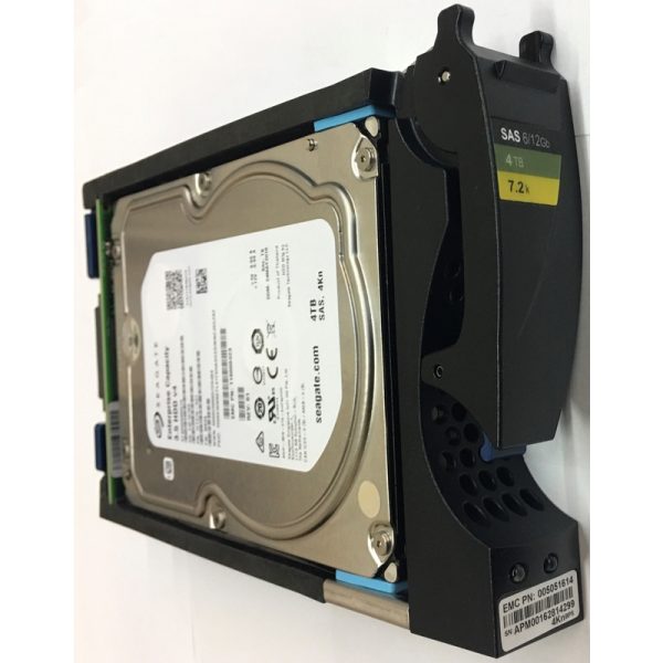 005051614 - EMC 4TB 7200 RPM SAS 3.5" HDD for Unity 300, 400, 500, 600 series 15 bay enclosures