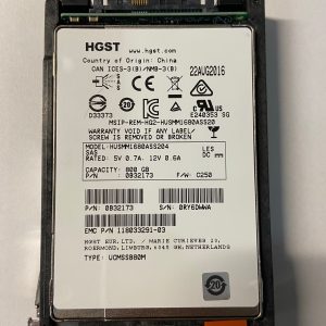 0B32173 - EMC 800GB SSD SAS 2.5" HDD for Unity 300, 400, 500, and 600 series 25 and 80 disk enclosures