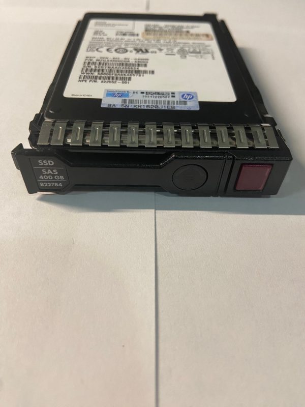 822784-001 - HP 400GB SSD SAS 2.5" HDD w/ tray for G8, G9, G10