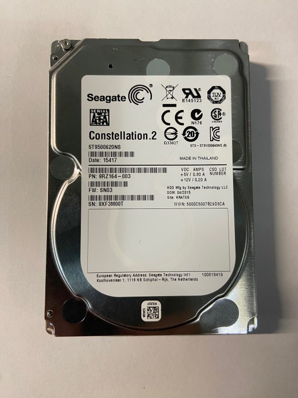 9RZ164-003 - Seagate 500GB 7200 RPM SATA 2.5" HDD