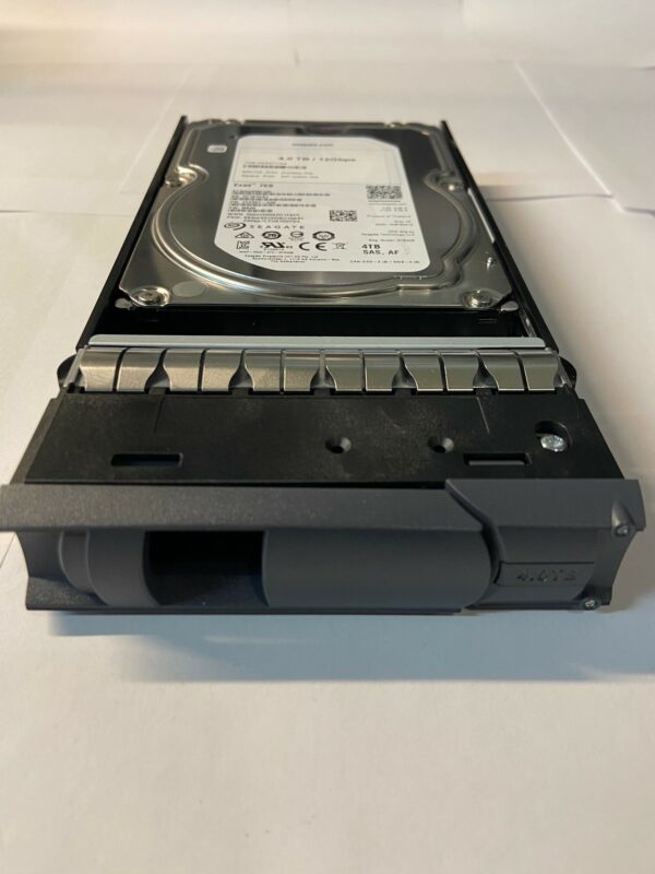 X336_SMBPE04TA07 - Netapp 4TB 7200 RPM SAS 3.5" HDD for DS4246 24bay enclosure, DS212C 12 bay enclosure, FAS2620, 1 year warranty.