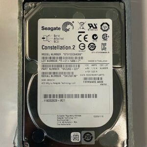 118032929-A01 - EMC 1TB 7200 RPM SAS 2.5" HDD for VNX5200, 5400,  5600, 5800, 7600, 8000 25 disk enclosures. 1 year warranty.